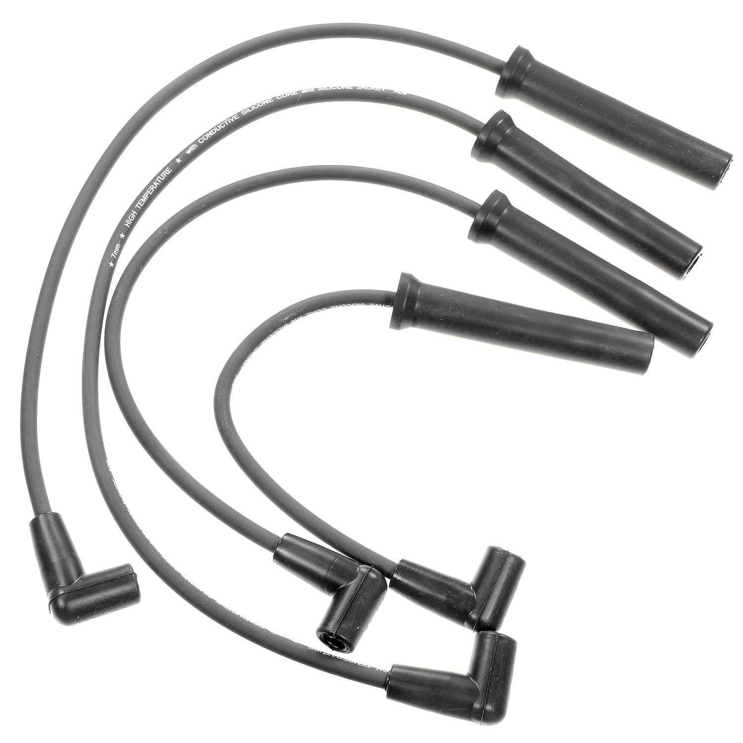 Front View of Spark Plug Wire Set STANDARD 27475