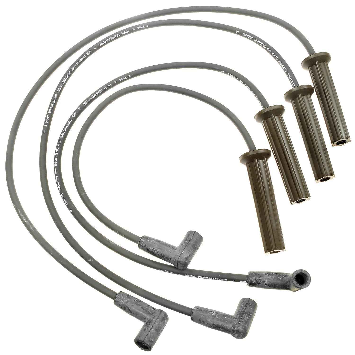 Front View of Spark Plug Wire Set STANDARD 27542