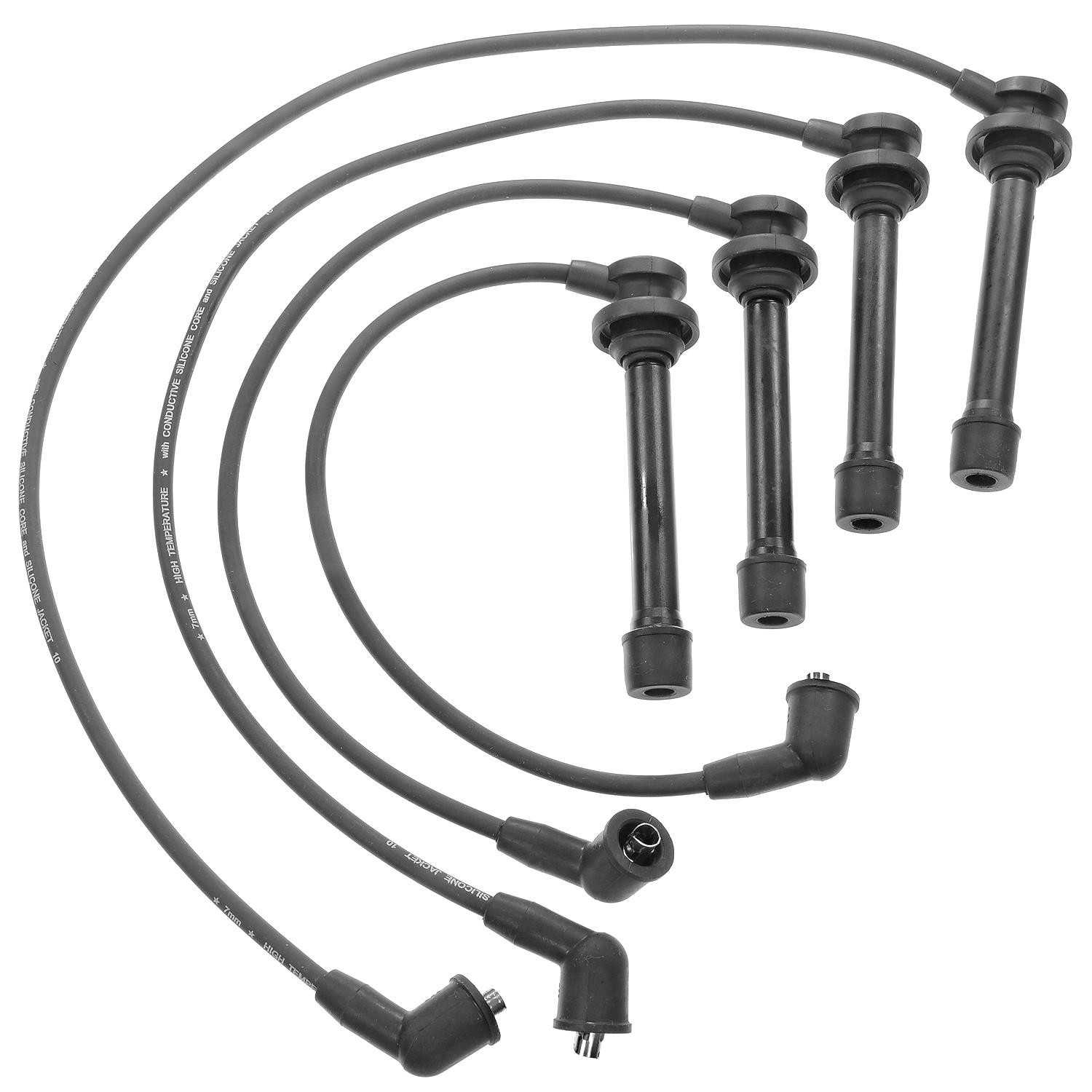 Front View of Spark Plug Wire Set STANDARD 27555