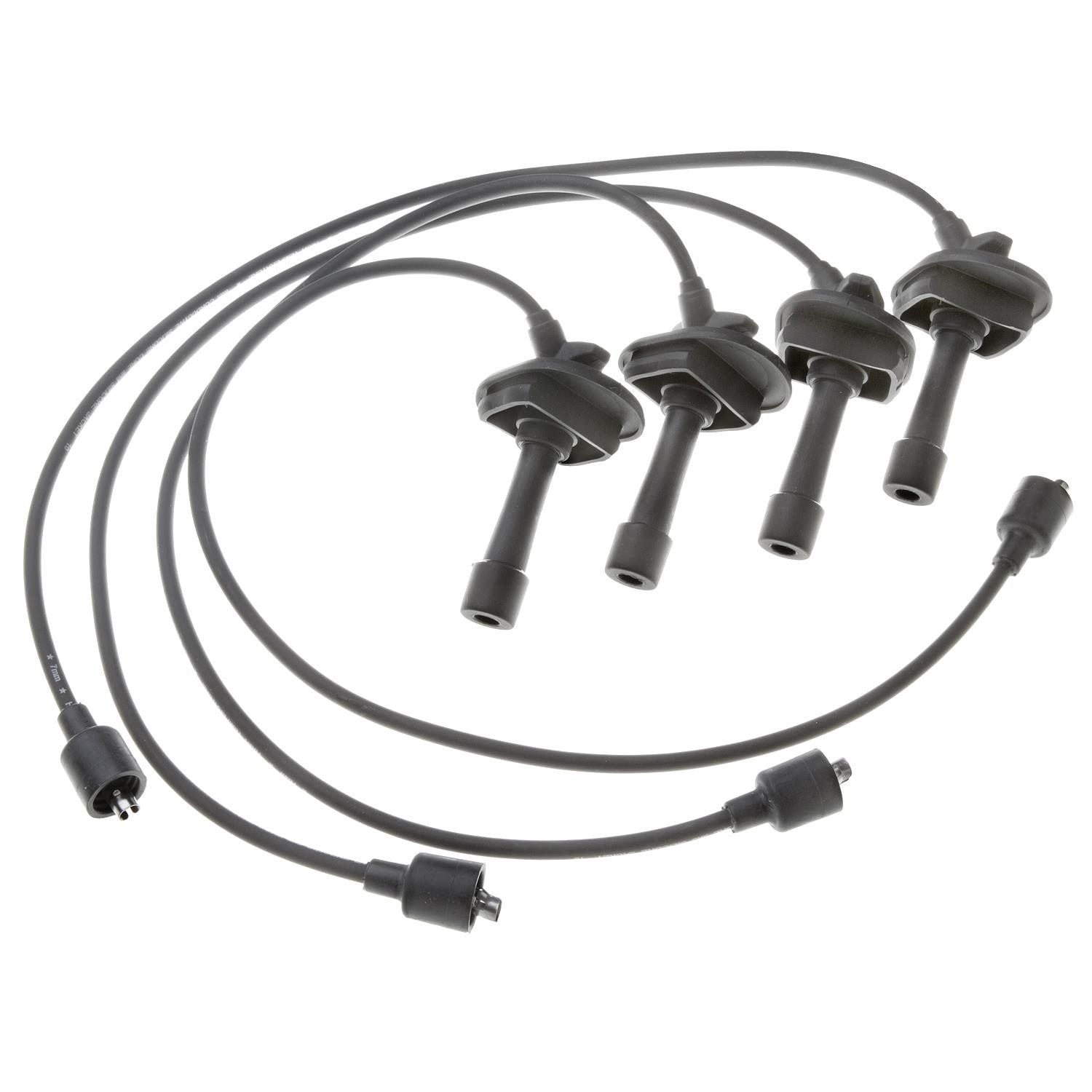 Front View of Spark Plug Wire Set STANDARD 27556