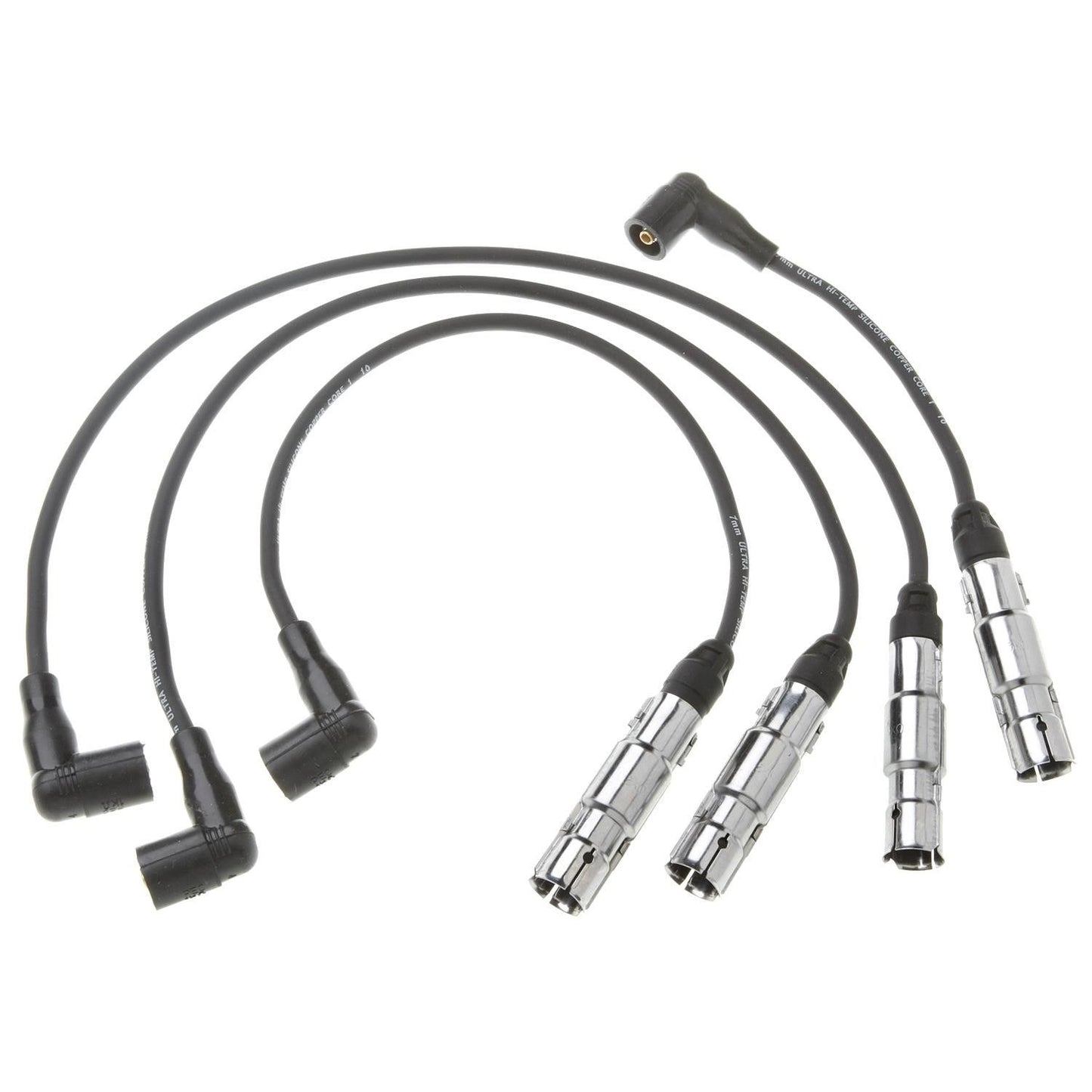 Front View of Spark Plug Wire Set STANDARD 27558