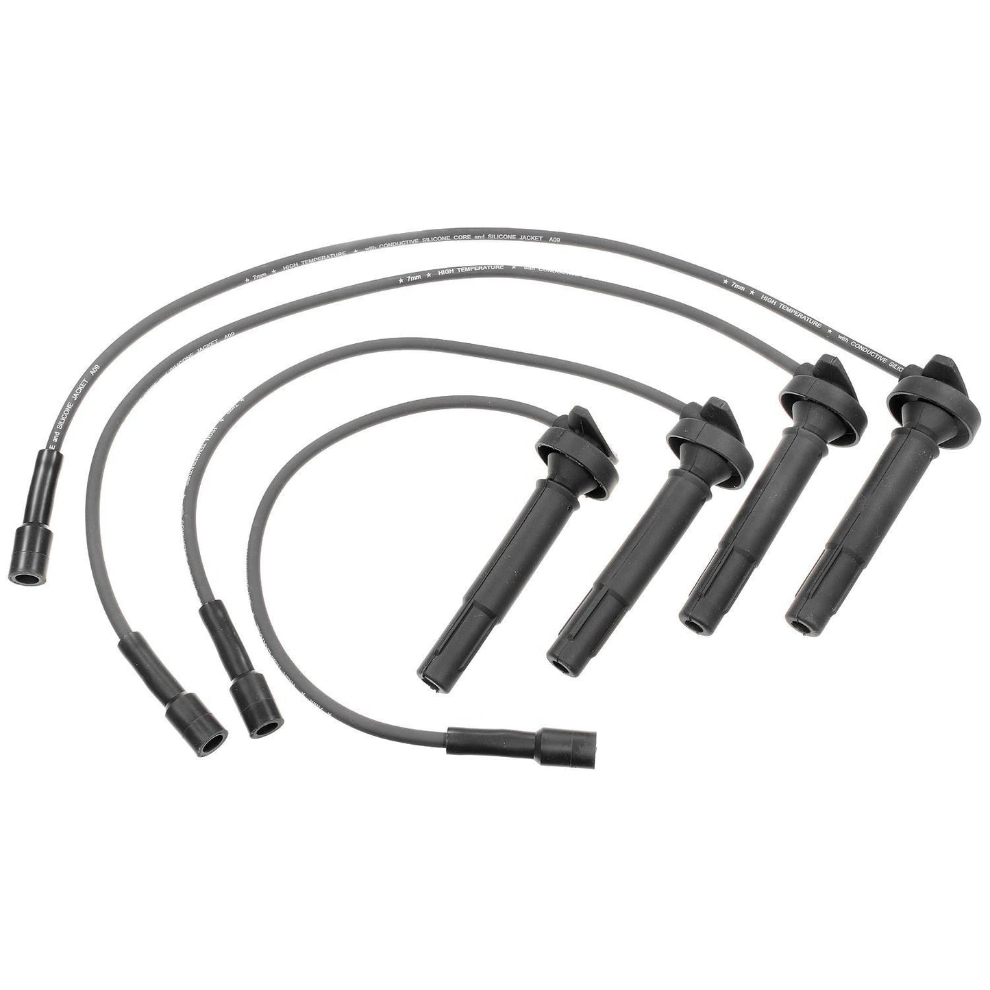 Front View of Spark Plug Wire Set STANDARD 27577