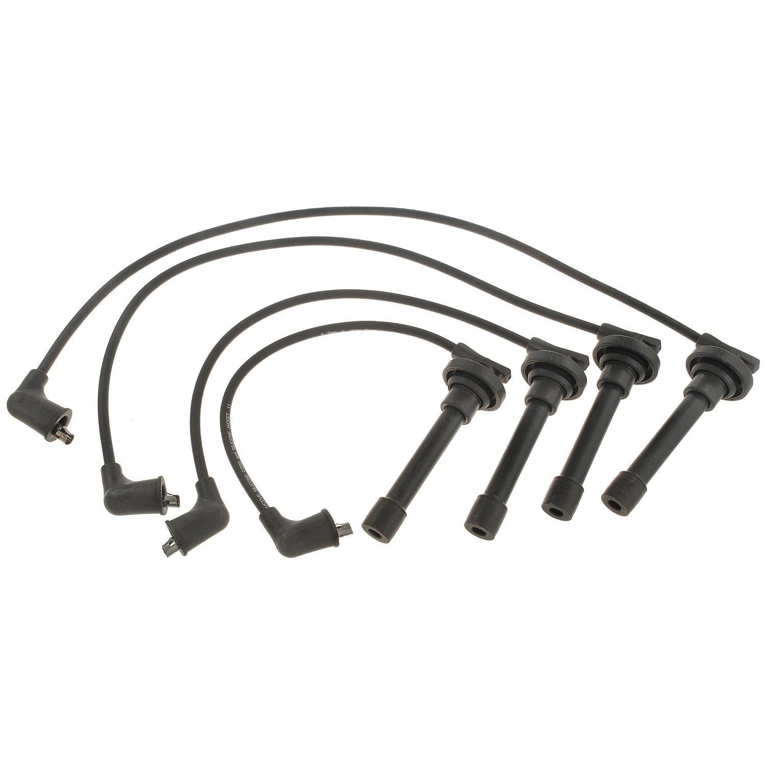 Front View of Spark Plug Wire Set STANDARD 27594