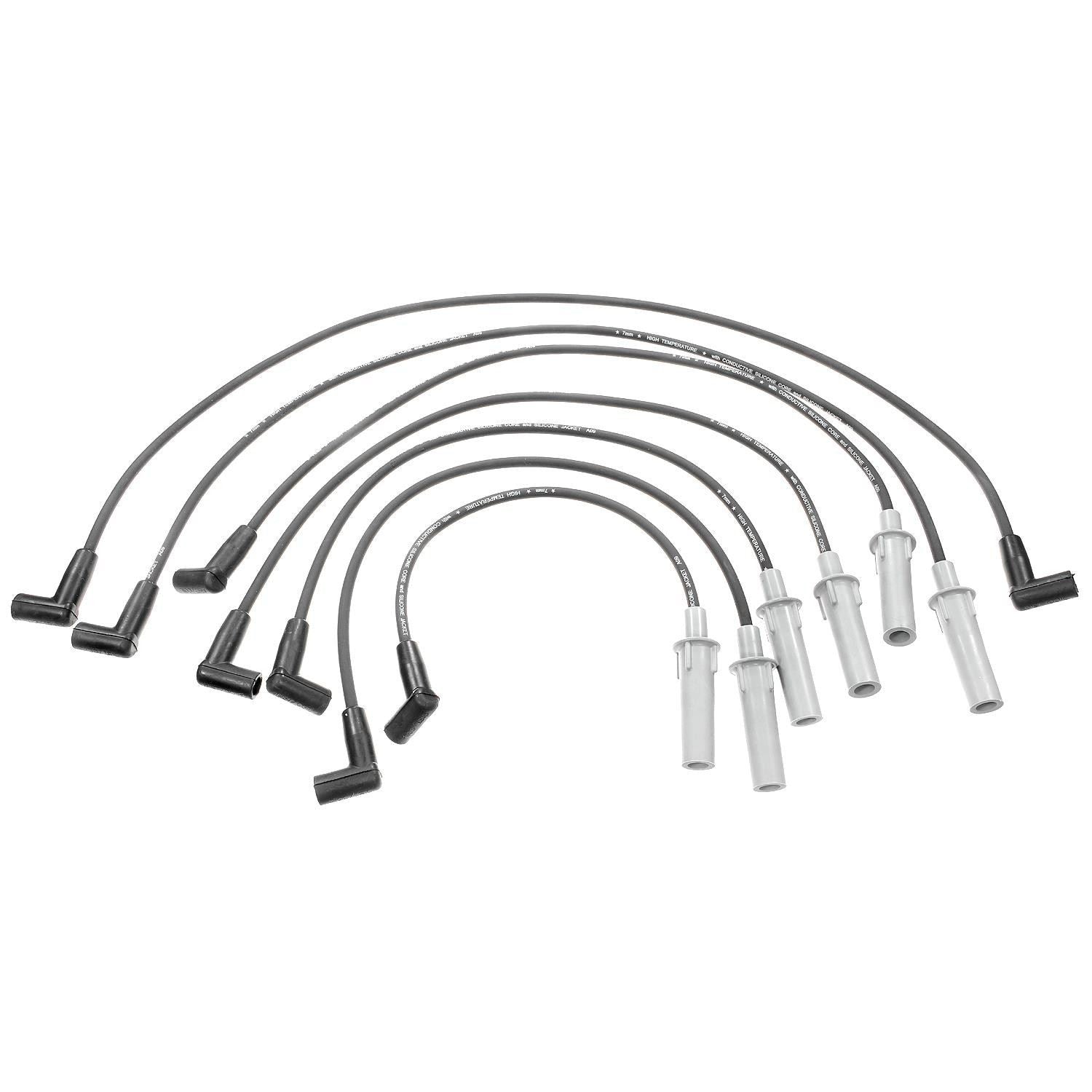 Front View of Spark Plug Wire Set STANDARD 27649