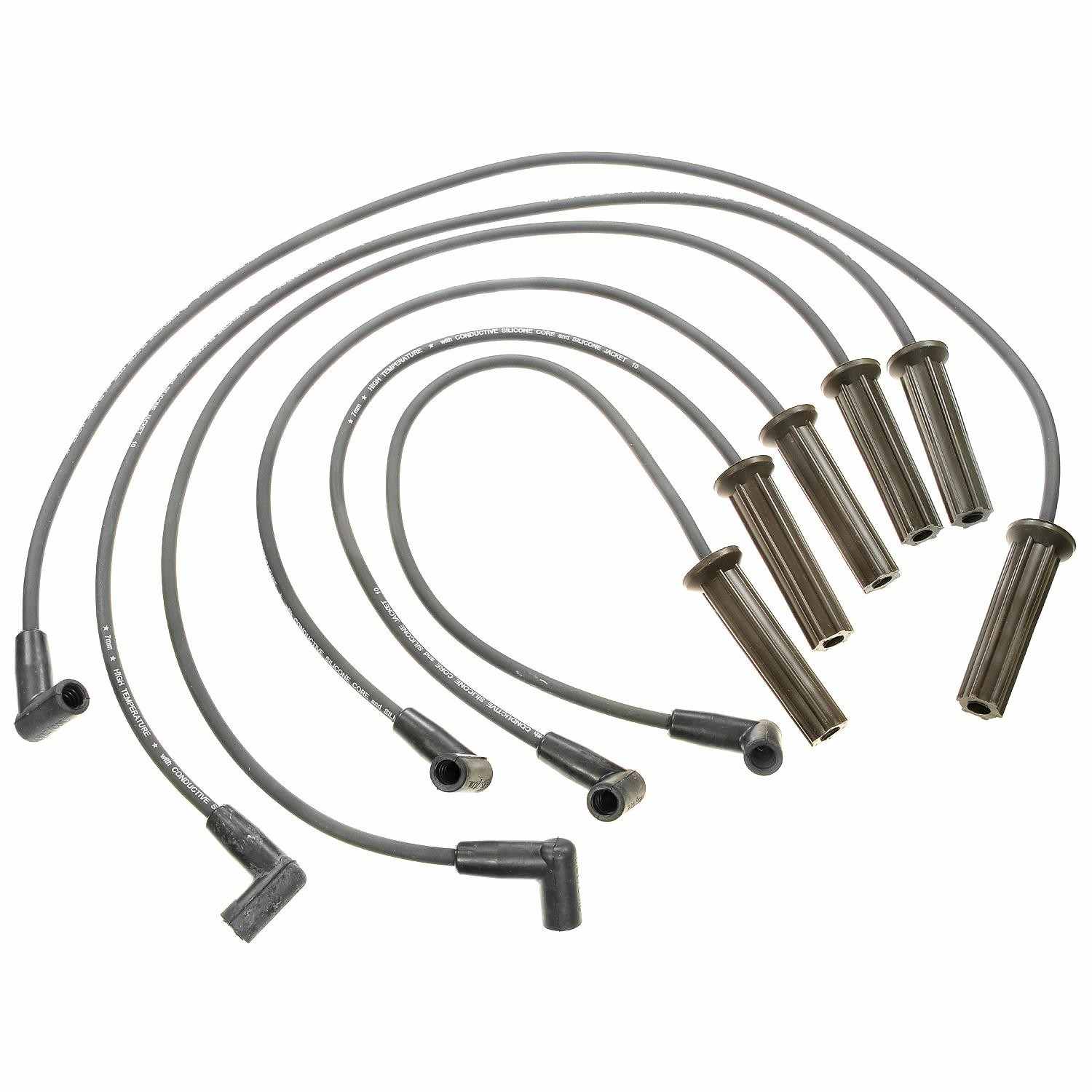 Front View of Spark Plug Wire Set STANDARD 27658