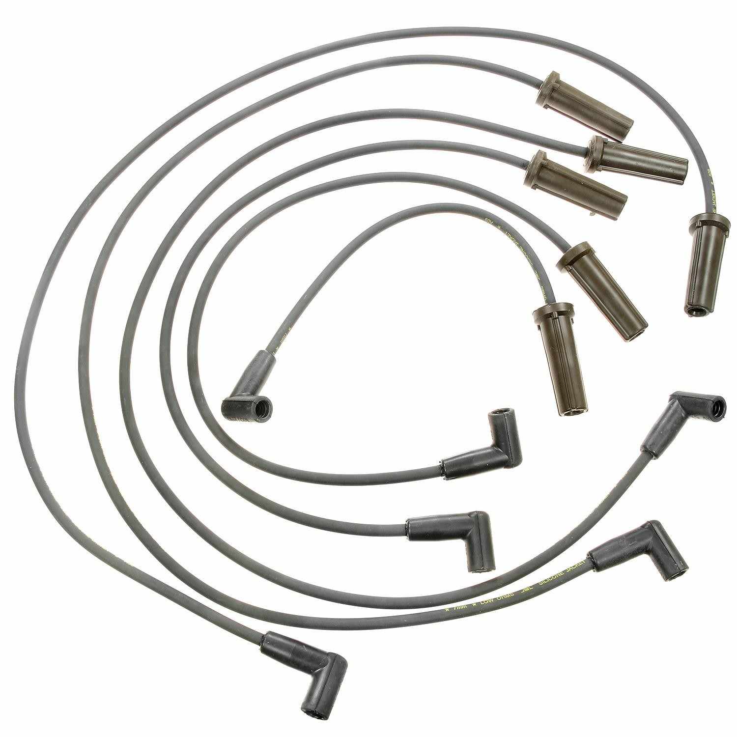 Front View of Spark Plug Wire Set STANDARD 27659