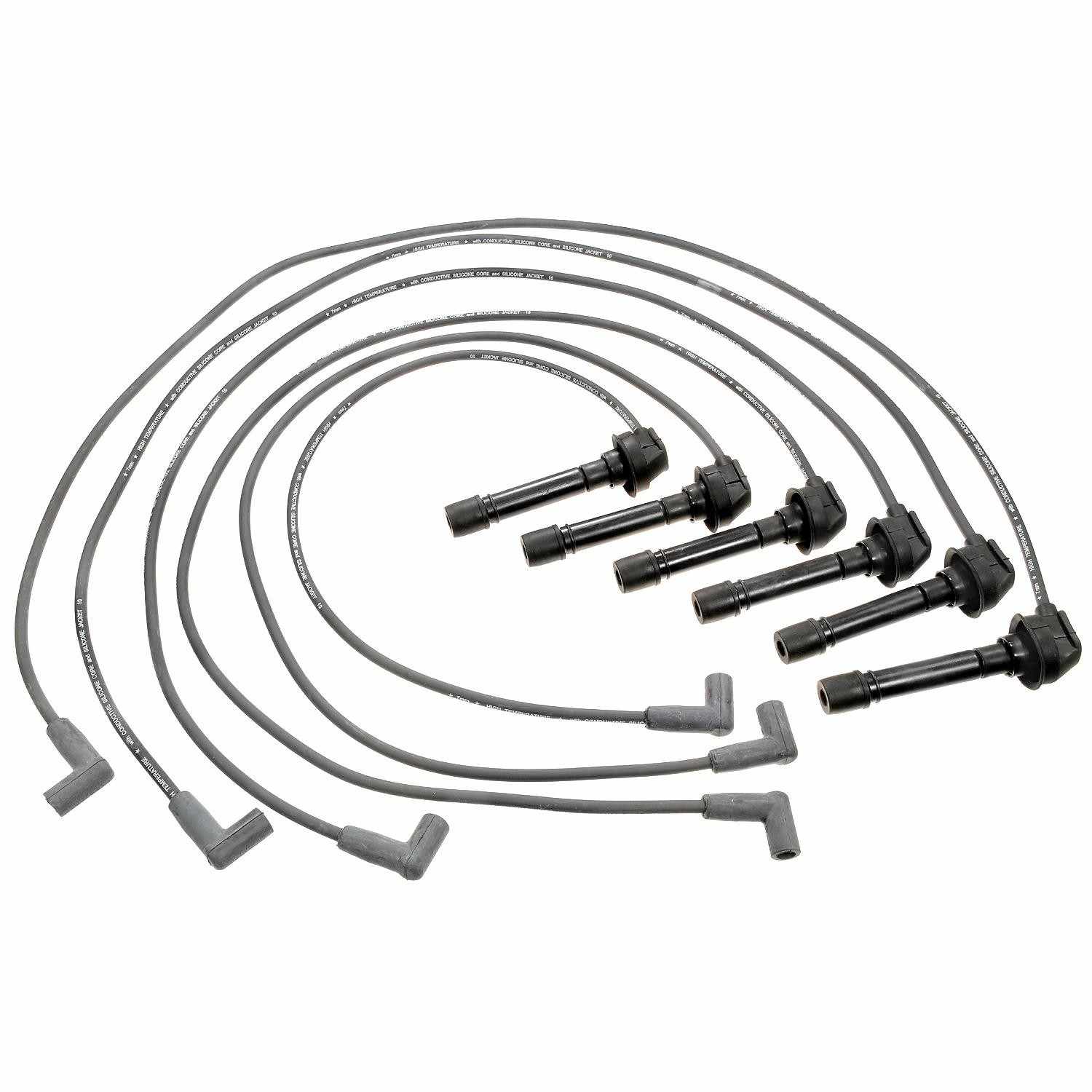 Front View of Spark Plug Wire Set STANDARD 27664