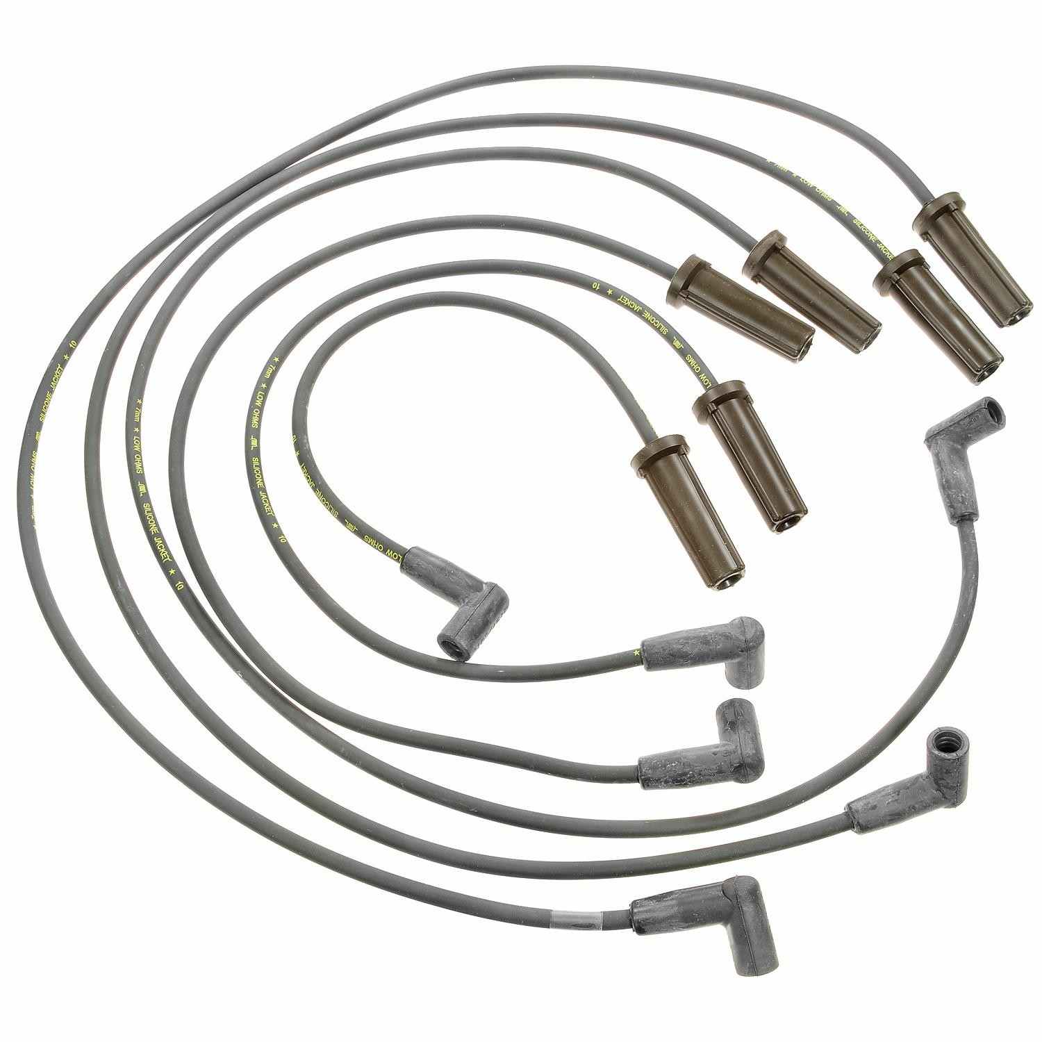 Front View of Spark Plug Wire Set STANDARD 27689