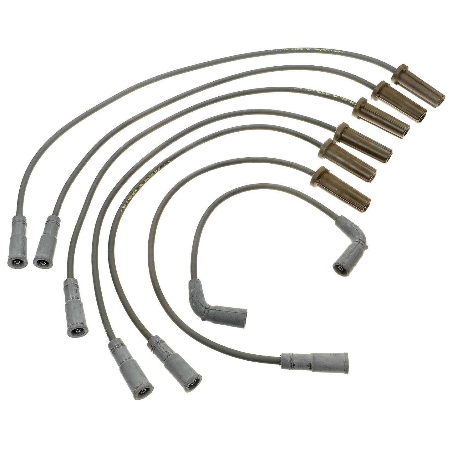 Front View of Spark Plug Wire Set STANDARD 27694