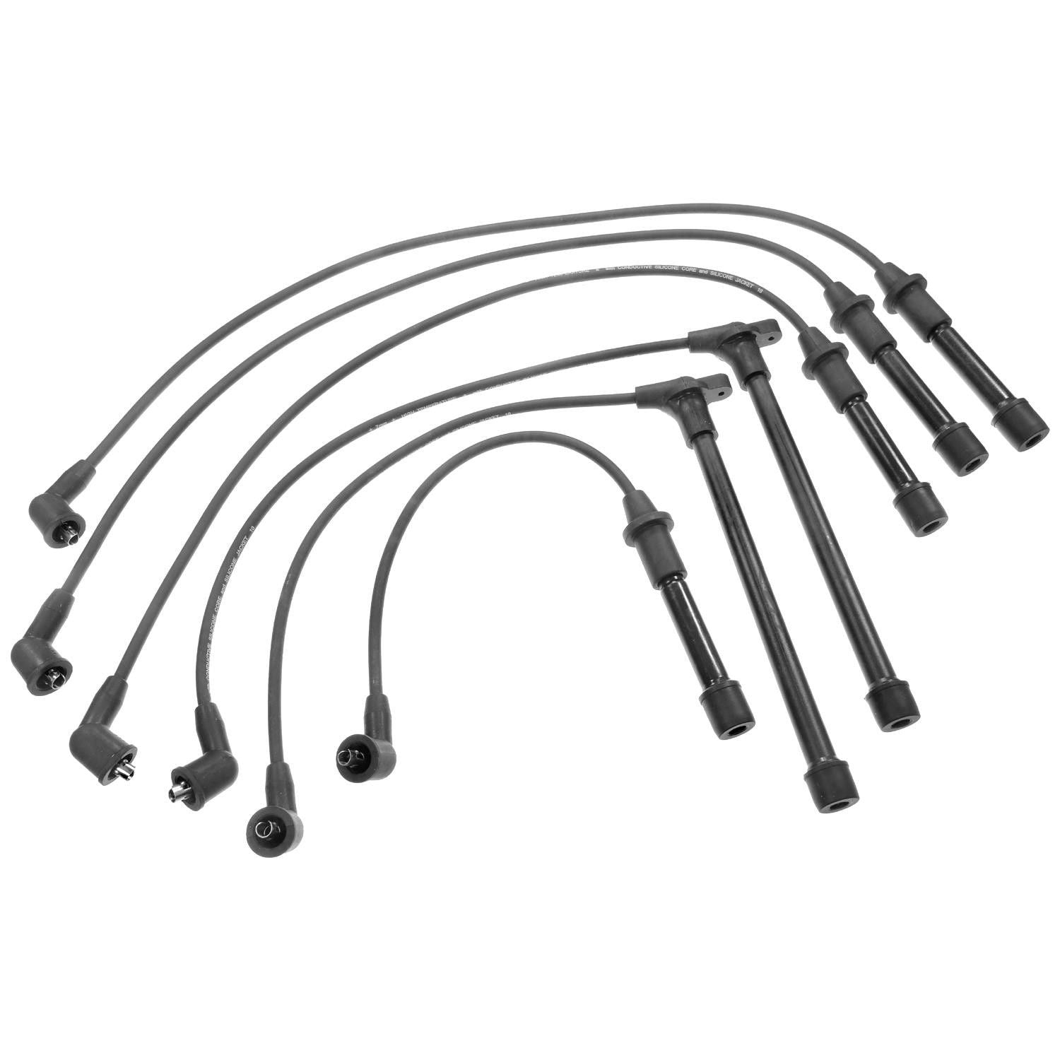 Front View of Spark Plug Wire Set STANDARD 27700