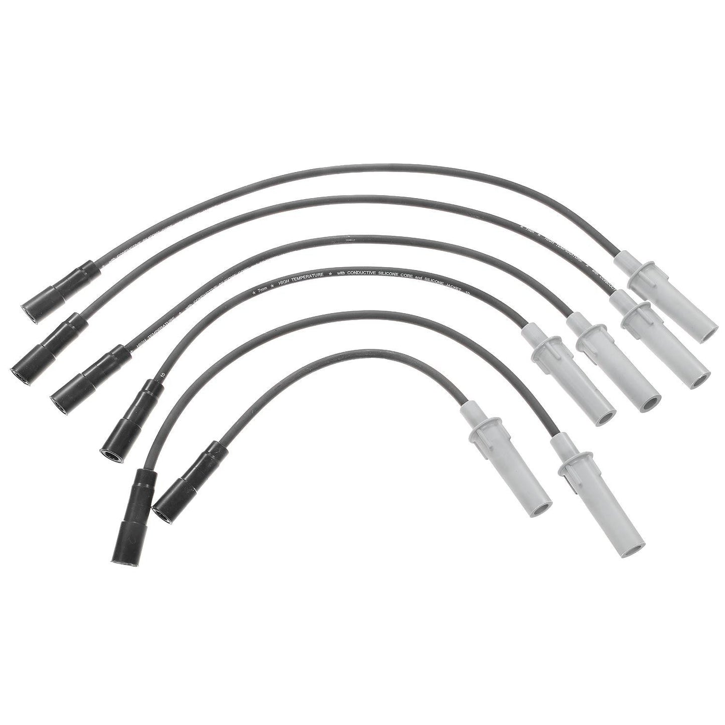 Front View of Spark Plug Wire Set STANDARD 27703