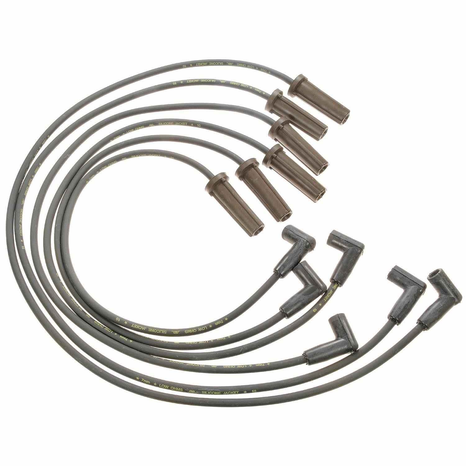 Front View of Spark Plug Wire Set STANDARD 27705