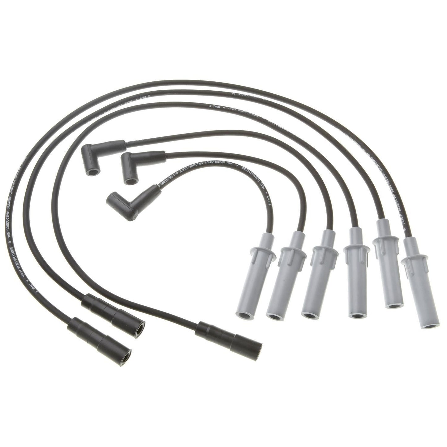 Front View of Spark Plug Wire Set STANDARD 27733