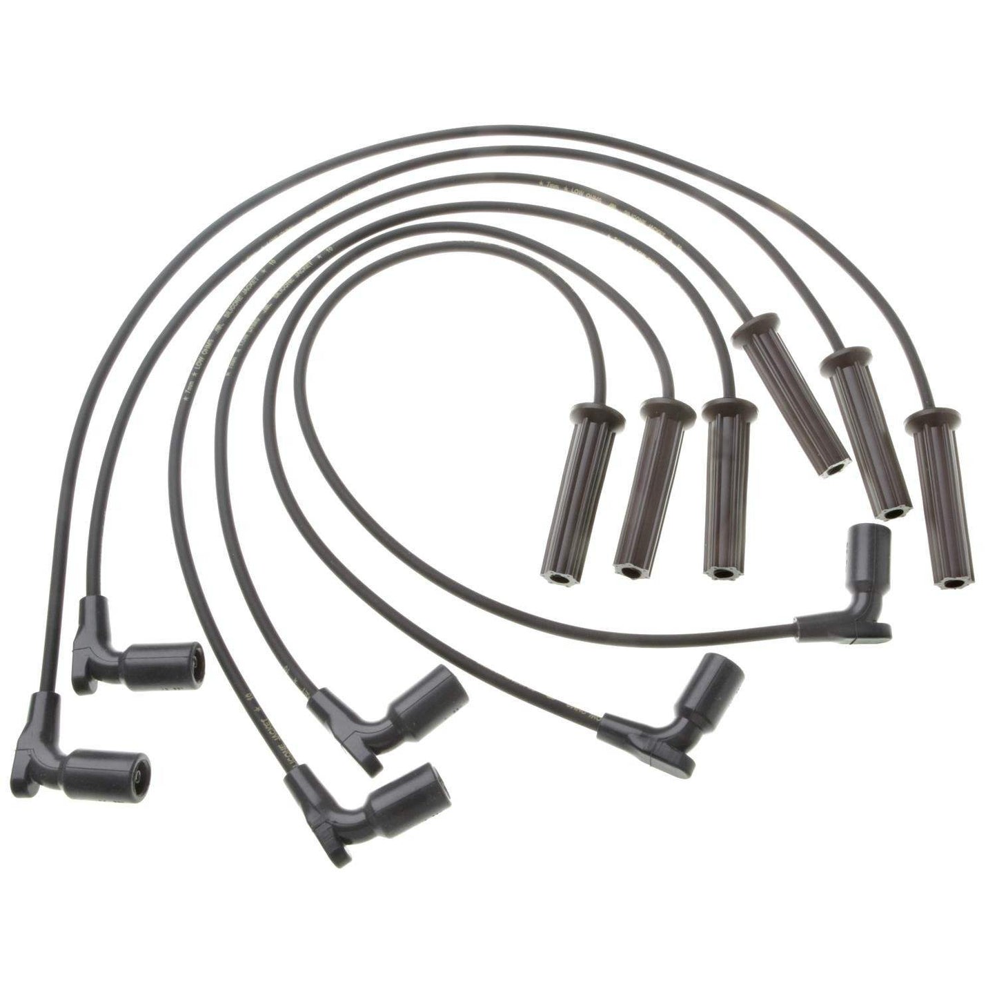 Front View of Spark Plug Wire Set STANDARD 27734