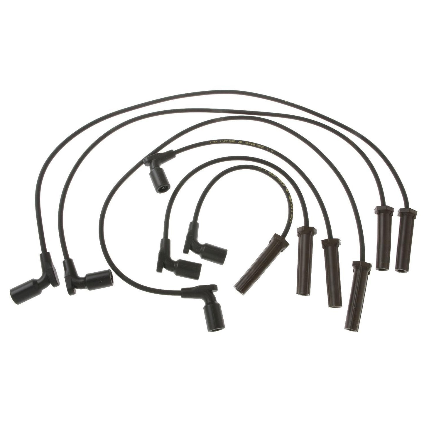 Front View of Spark Plug Wire Set STANDARD 27737