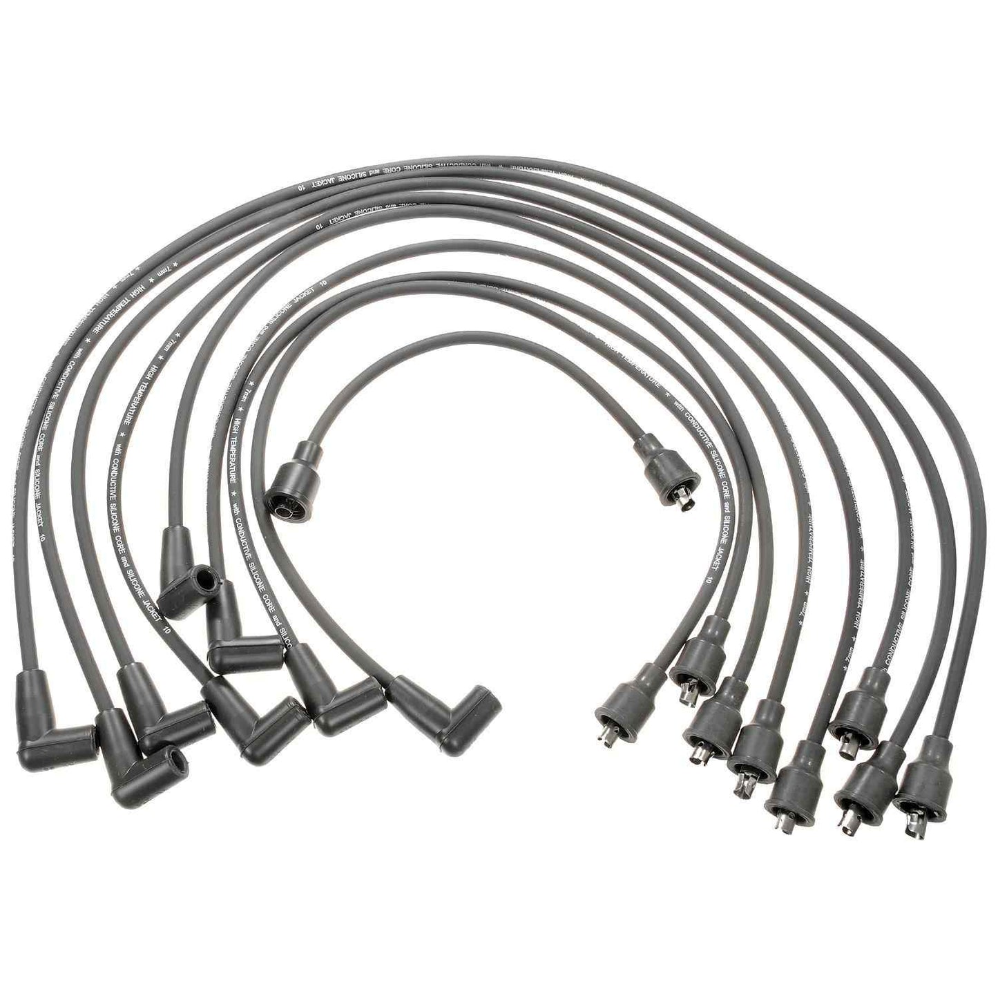 Front View of Spark Plug Wire Set STANDARD 27842