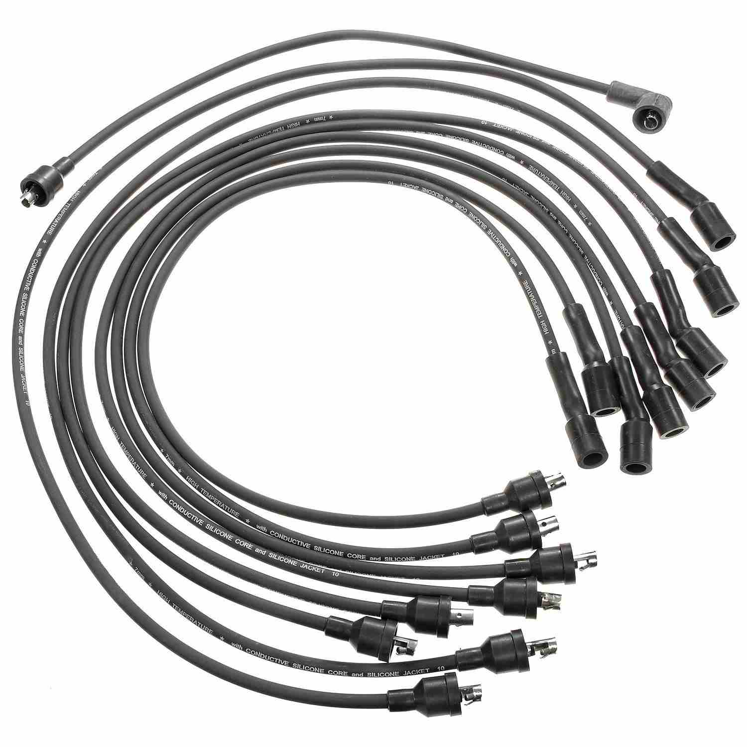 Front View of Spark Plug Wire Set STANDARD 27843