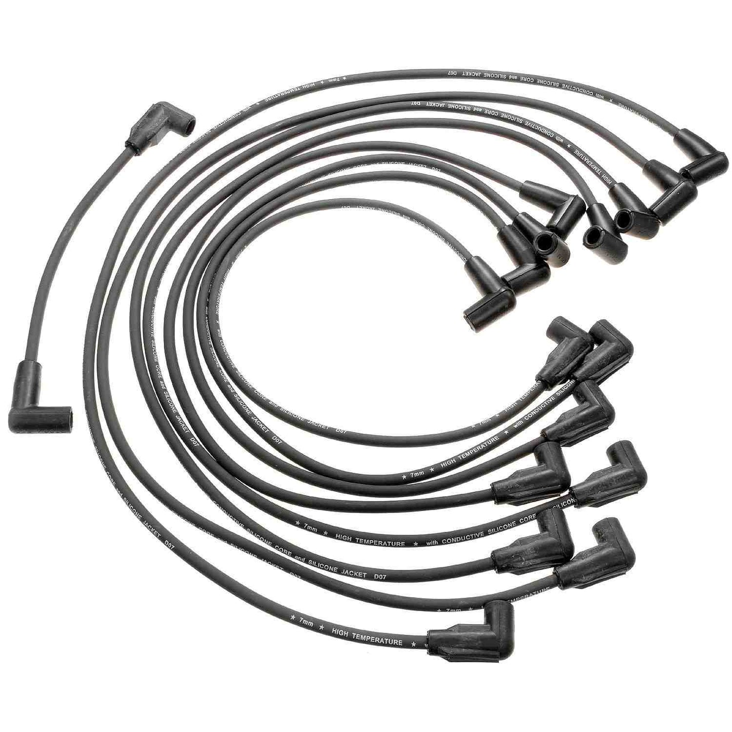 Front View of Spark Plug Wire Set STANDARD 27854