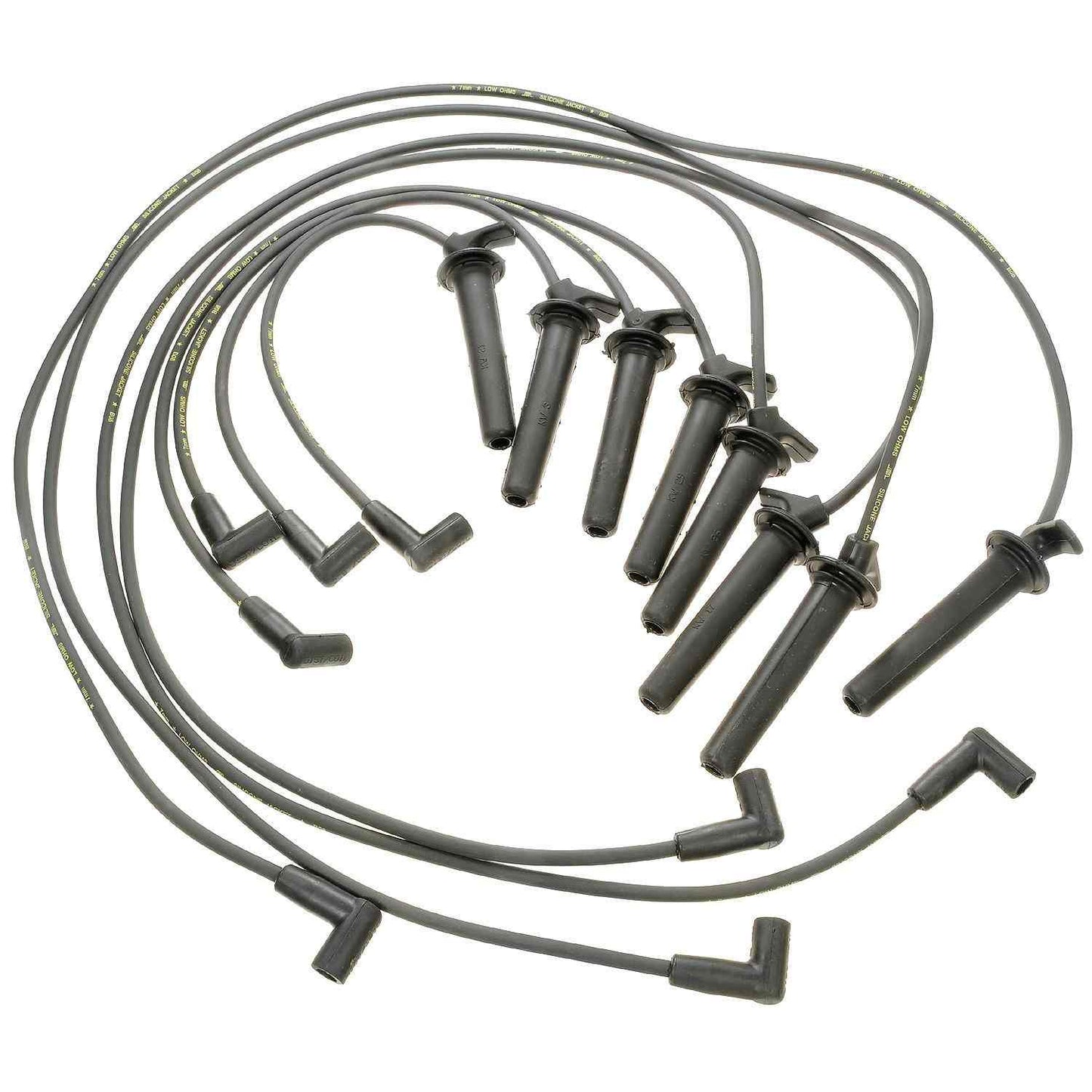 Front View of Spark Plug Wire Set STANDARD 27855