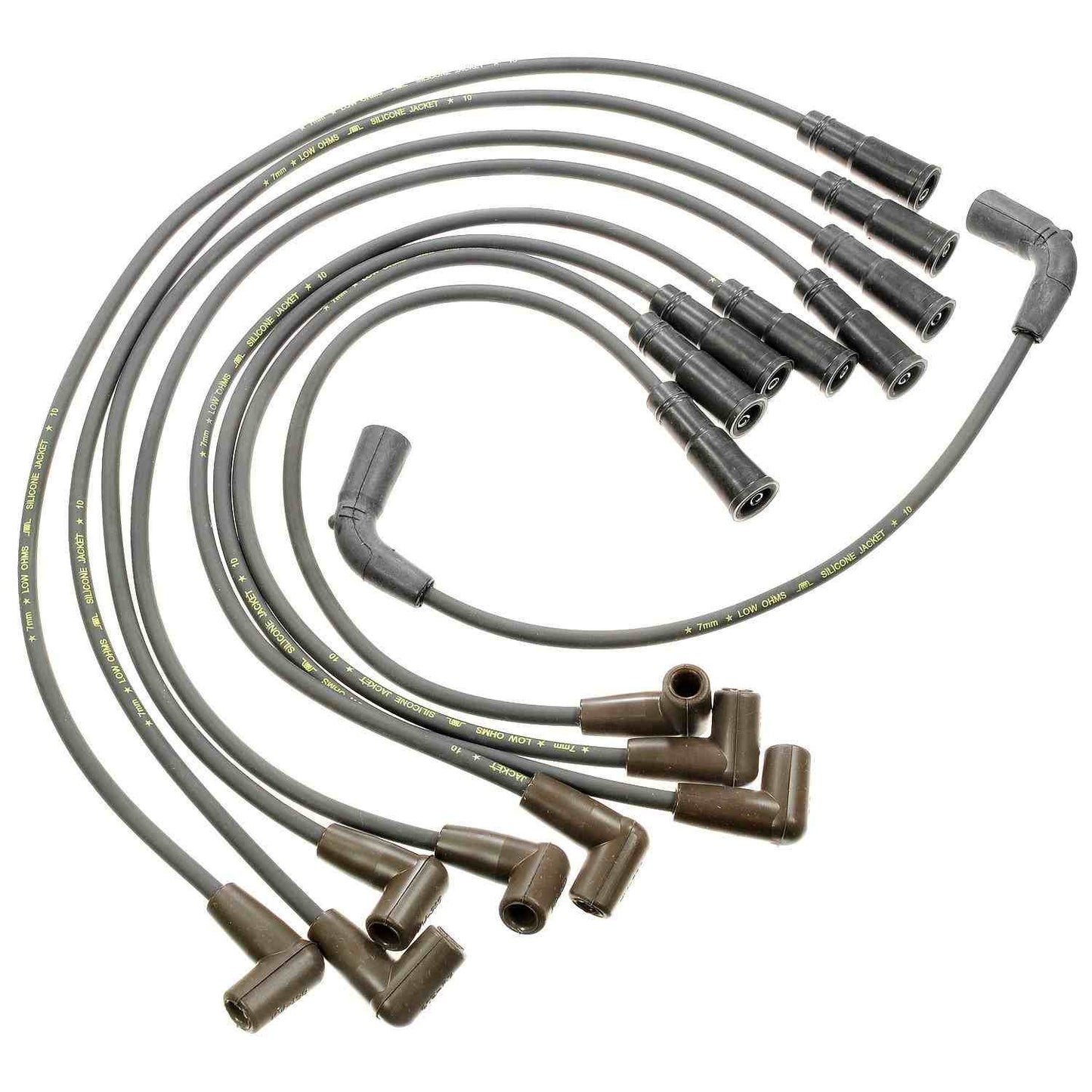 Front View of Spark Plug Wire Set STANDARD 27862