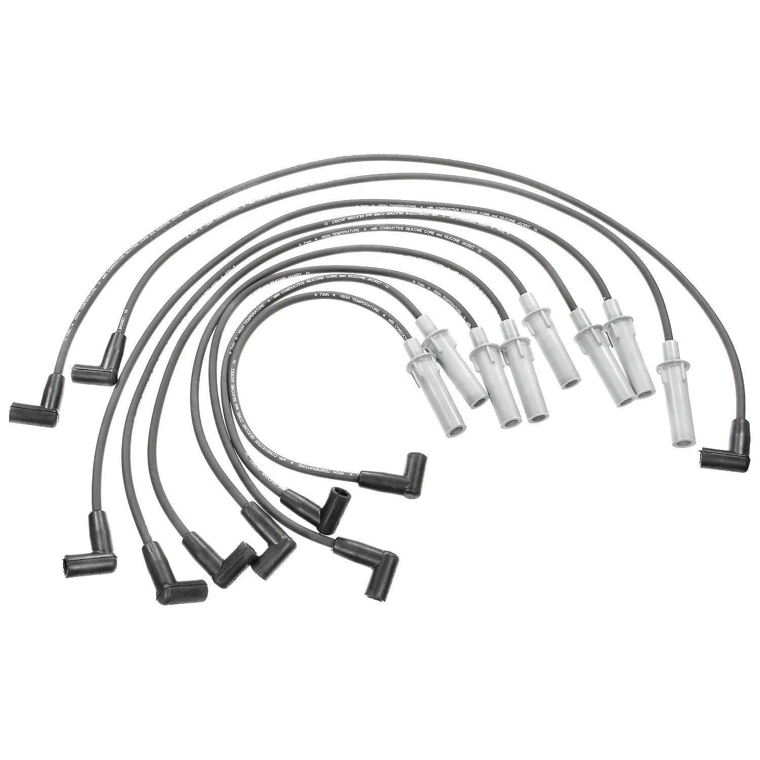 Front View of Spark Plug Wire Set STANDARD 27876