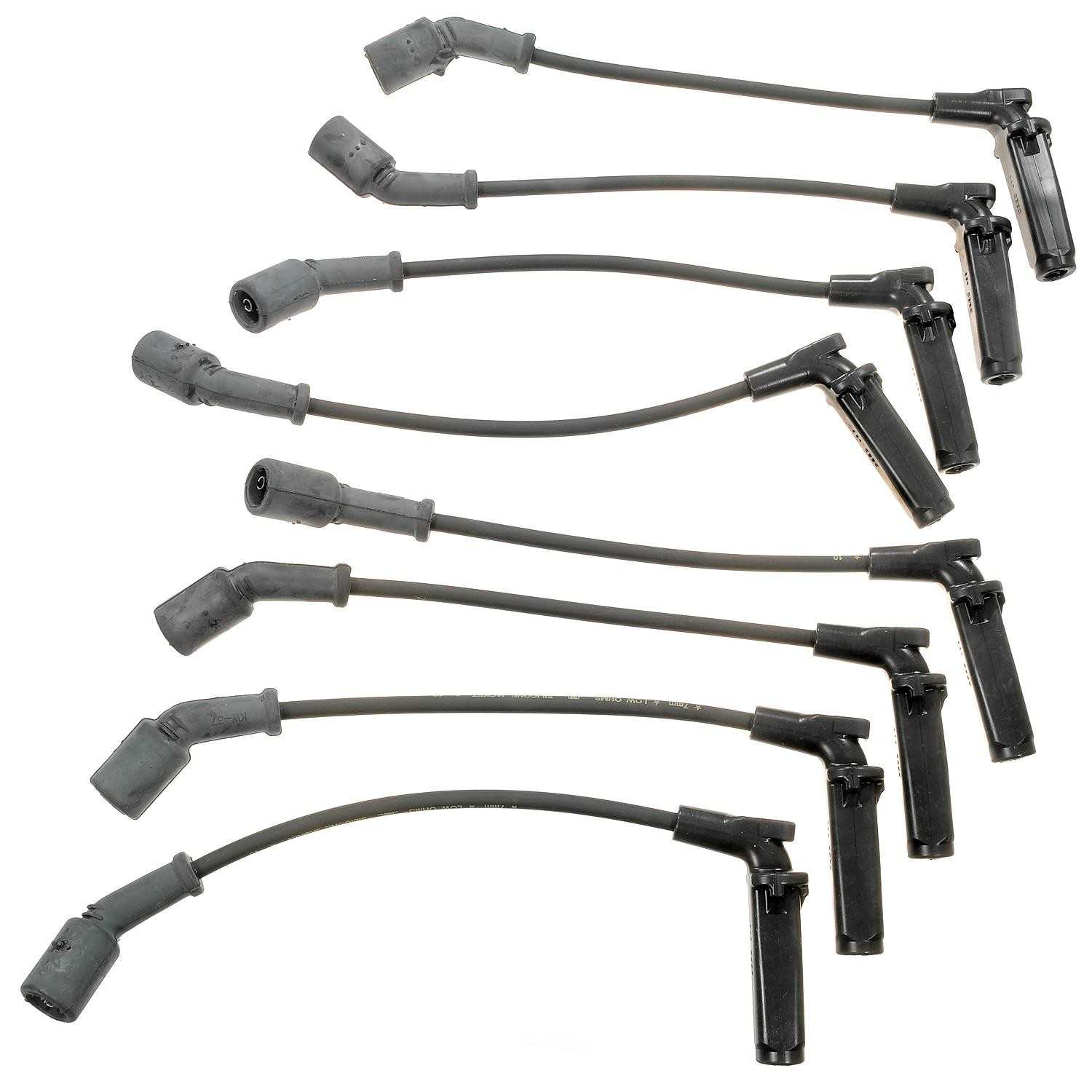 Front View of Spark Plug Wire Set STANDARD 27877