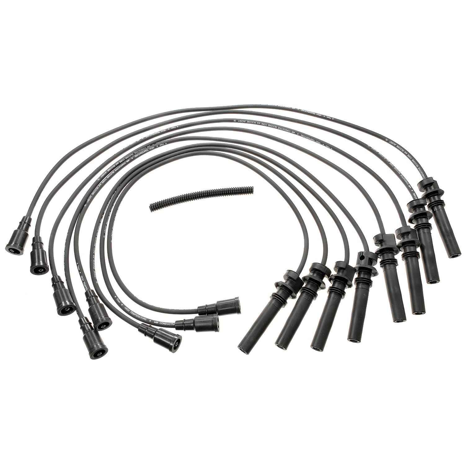 Front View of Spark Plug Wire Set STANDARD 27884