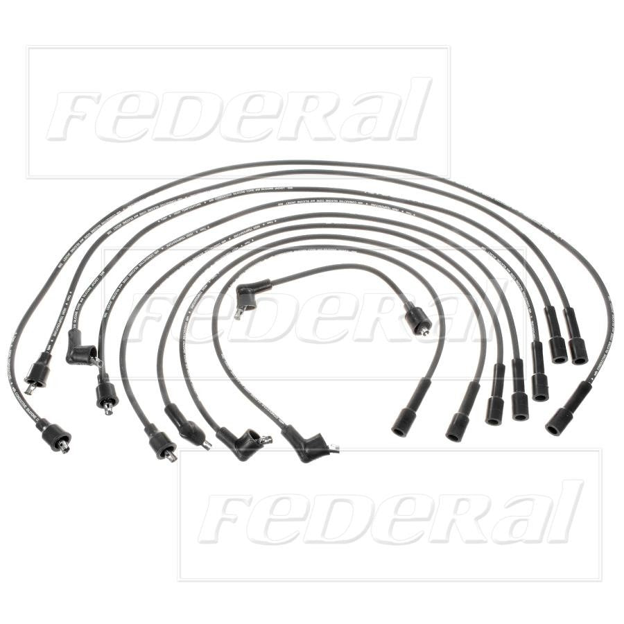 Front View of Spark Plug Wire Set STANDARD 2810