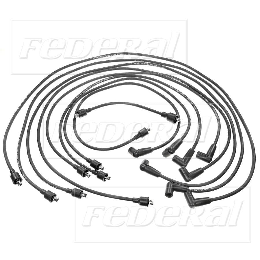 Front View of Spark Plug Wire Set STANDARD 2821