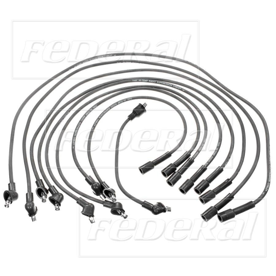 Front View of Spark Plug Wire Set STANDARD 2835