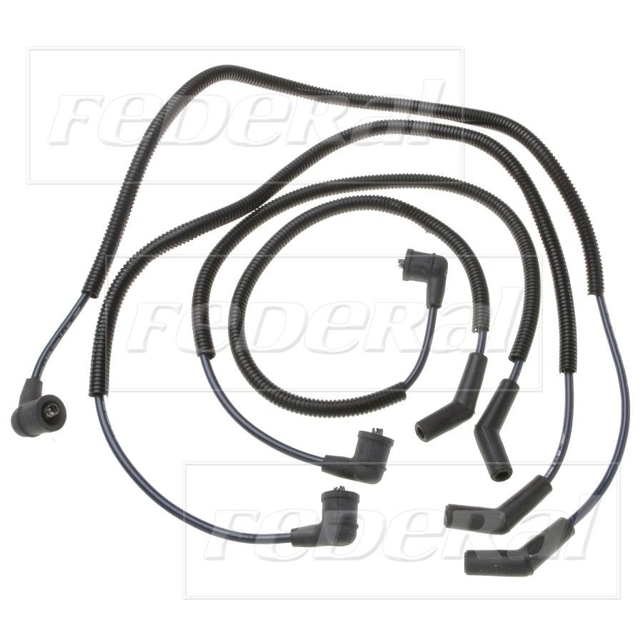 Front View of Spark Plug Wire Set STANDARD 2874