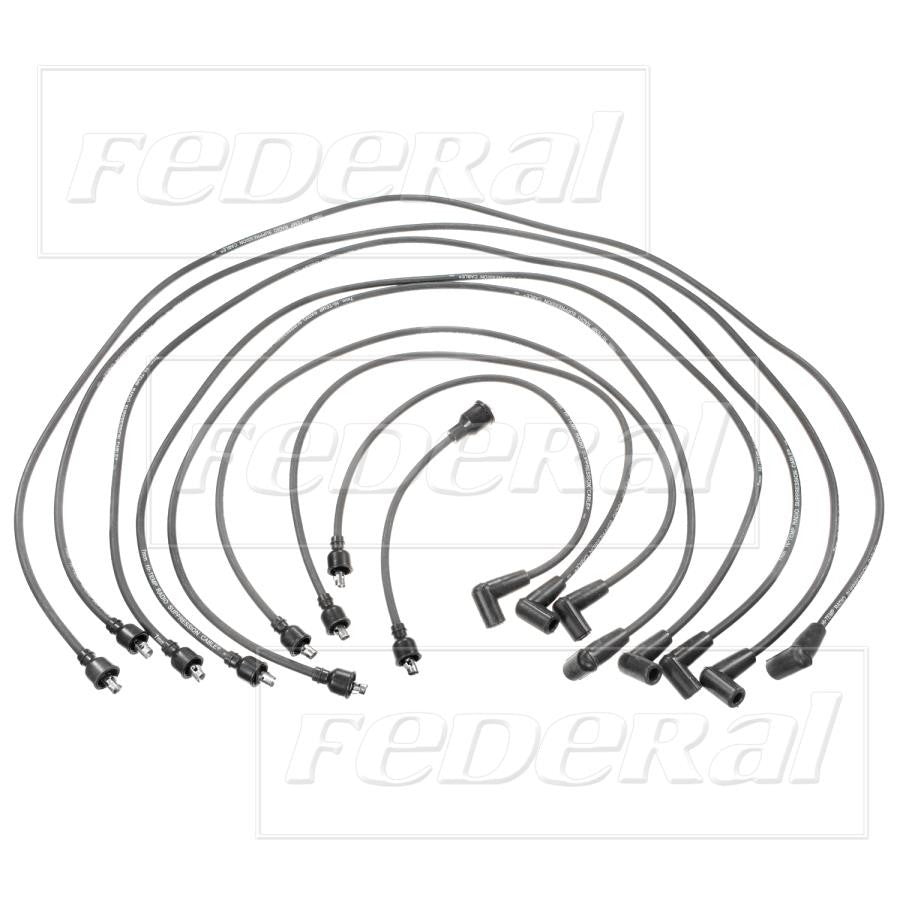 Front View of Spark Plug Wire Set STANDARD 2901