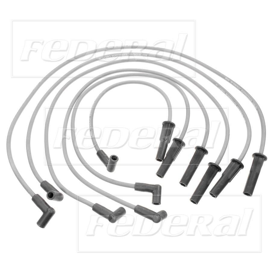 Front View of Spark Plug Wire Set STANDARD 2922