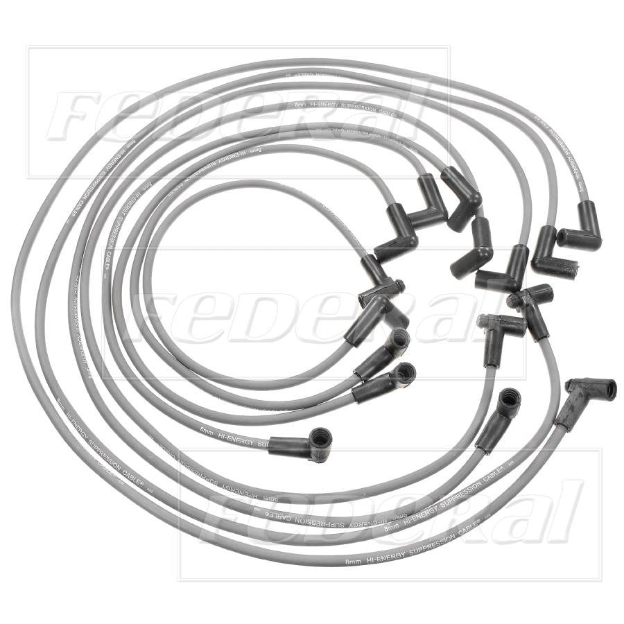 Front View of Spark Plug Wire Set STANDARD 2937