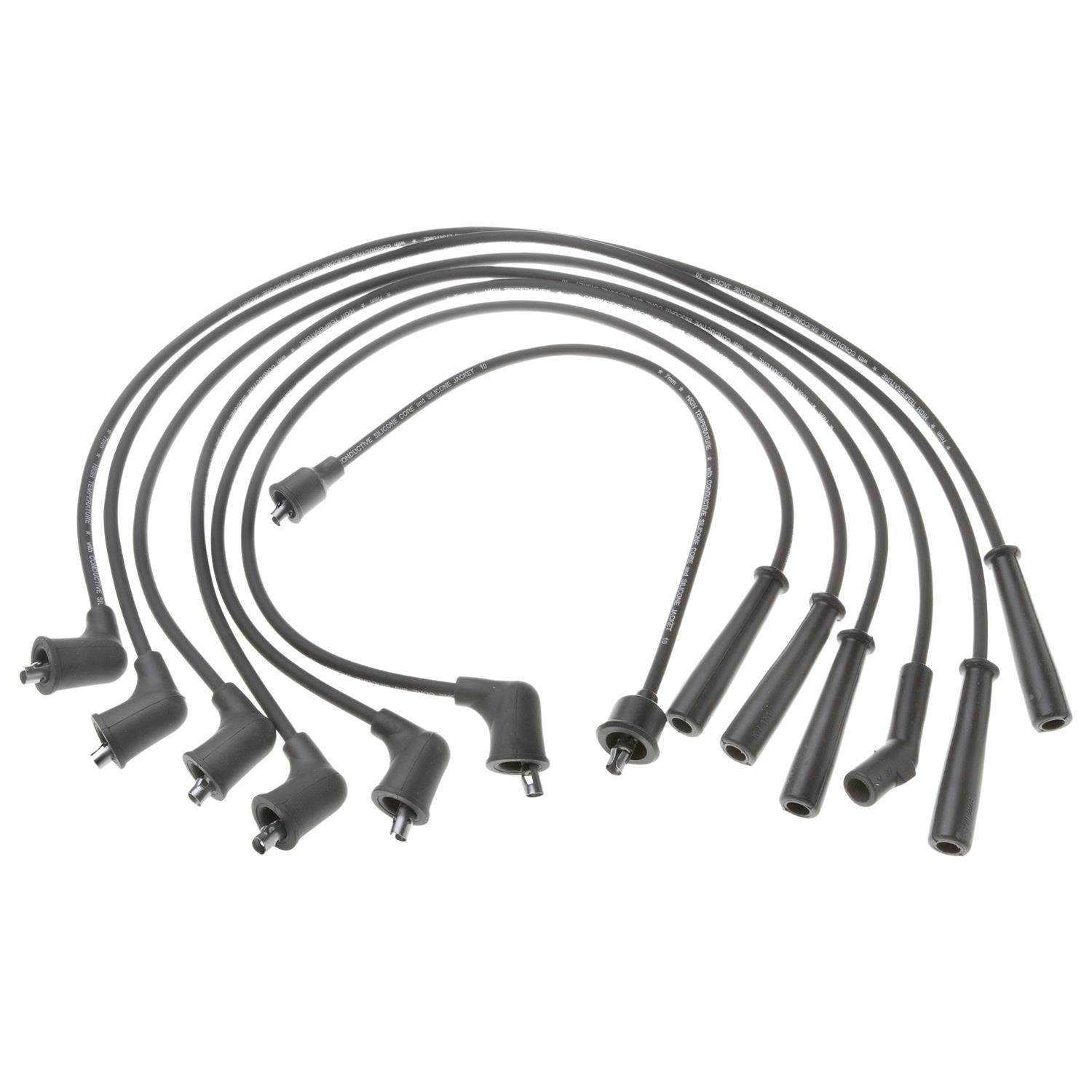 Front View of Spark Plug Wire Set STANDARD 29633