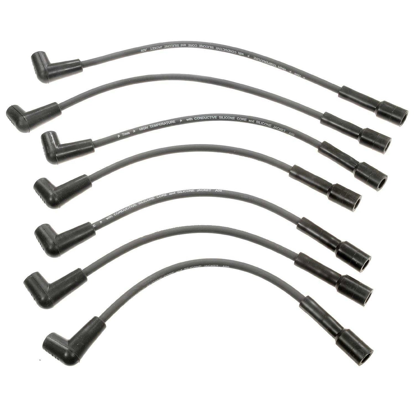 Front View of Spark Plug Wire Set STANDARD 29644