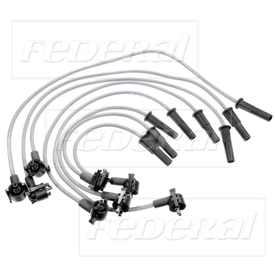 Front View of Spark Plug Wire Set STANDARD 2969