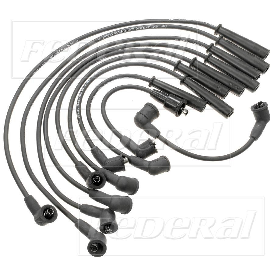 Front View of Spark Plug Wire Set STANDARD 2971