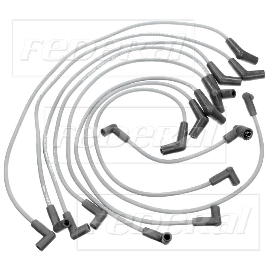 Front View of Spark Plug Wire Set STANDARD 2977