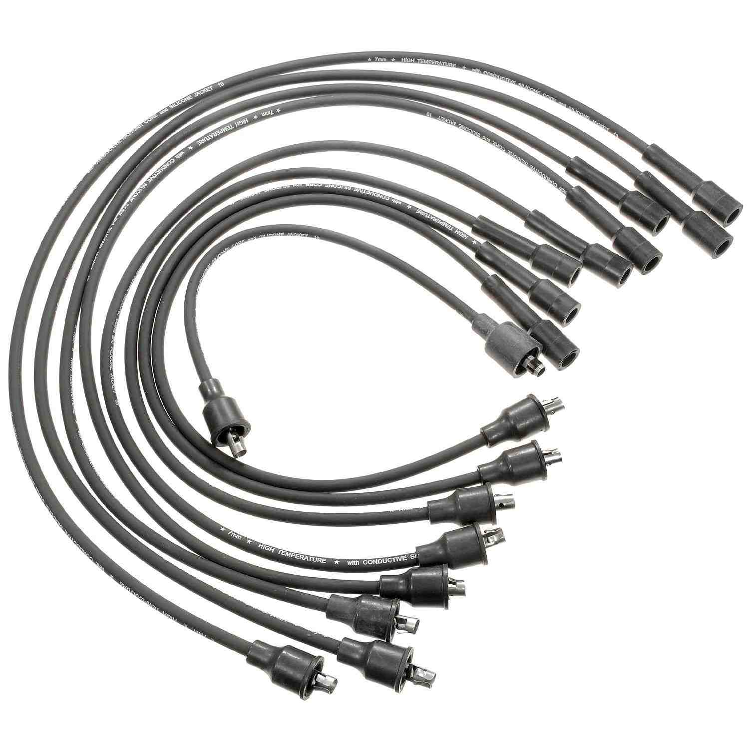 Front View of Spark Plug Wire Set STANDARD 29826