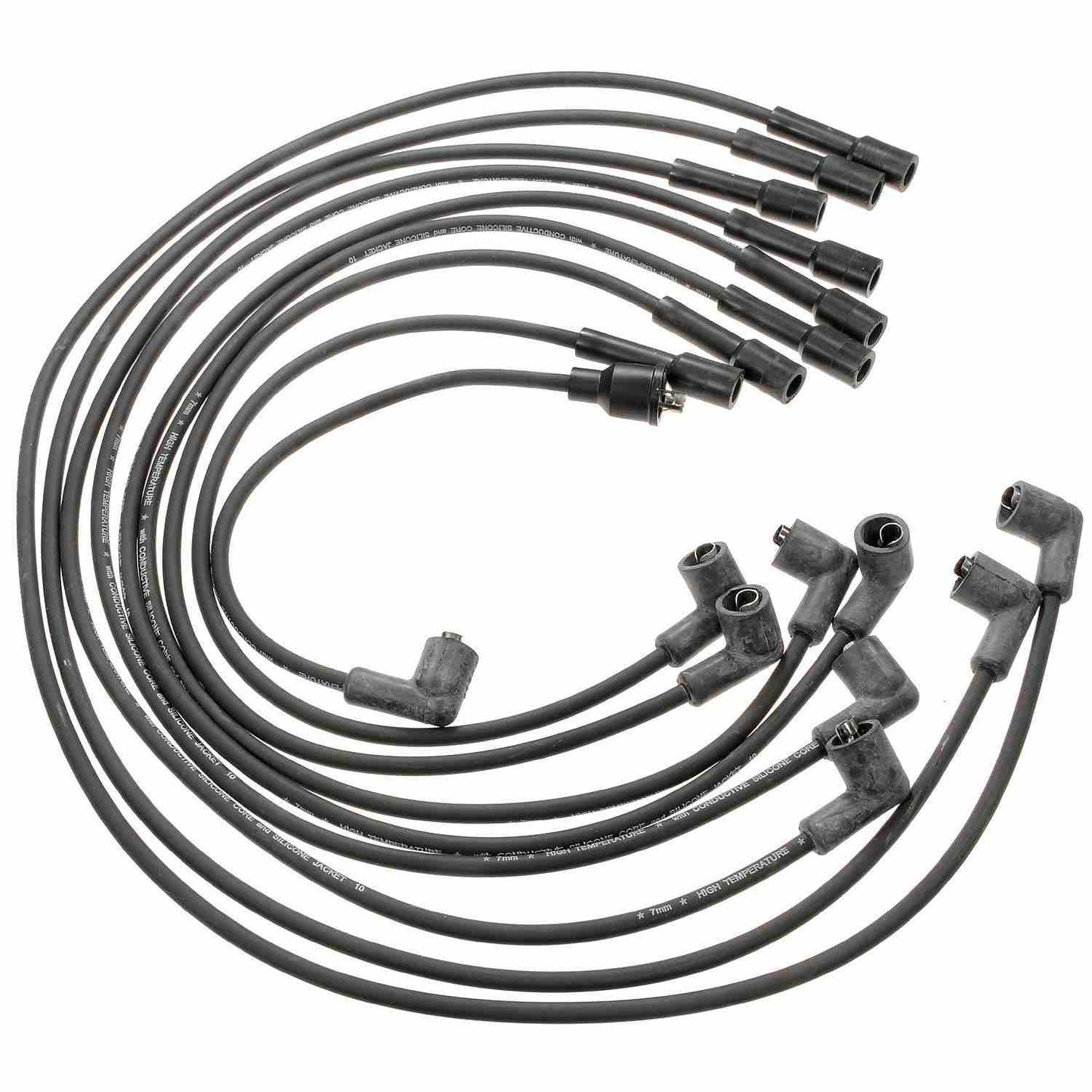 Front View of Spark Plug Wire Set STANDARD 29896