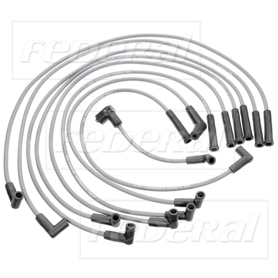 Front View of Spark Plug Wire Set STANDARD 2989