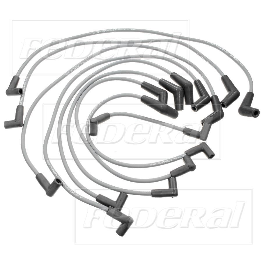 Front View of Spark Plug Wire Set STANDARD 2998