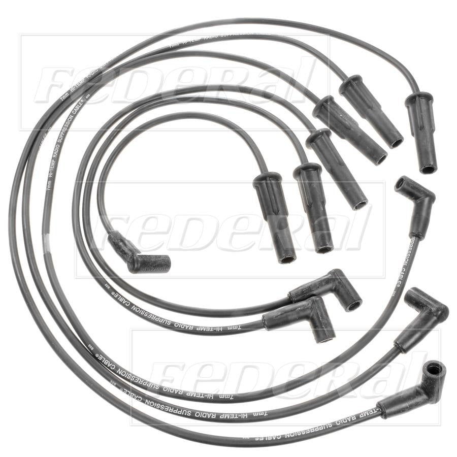 Front View of Spark Plug Wire Set STANDARD 3118