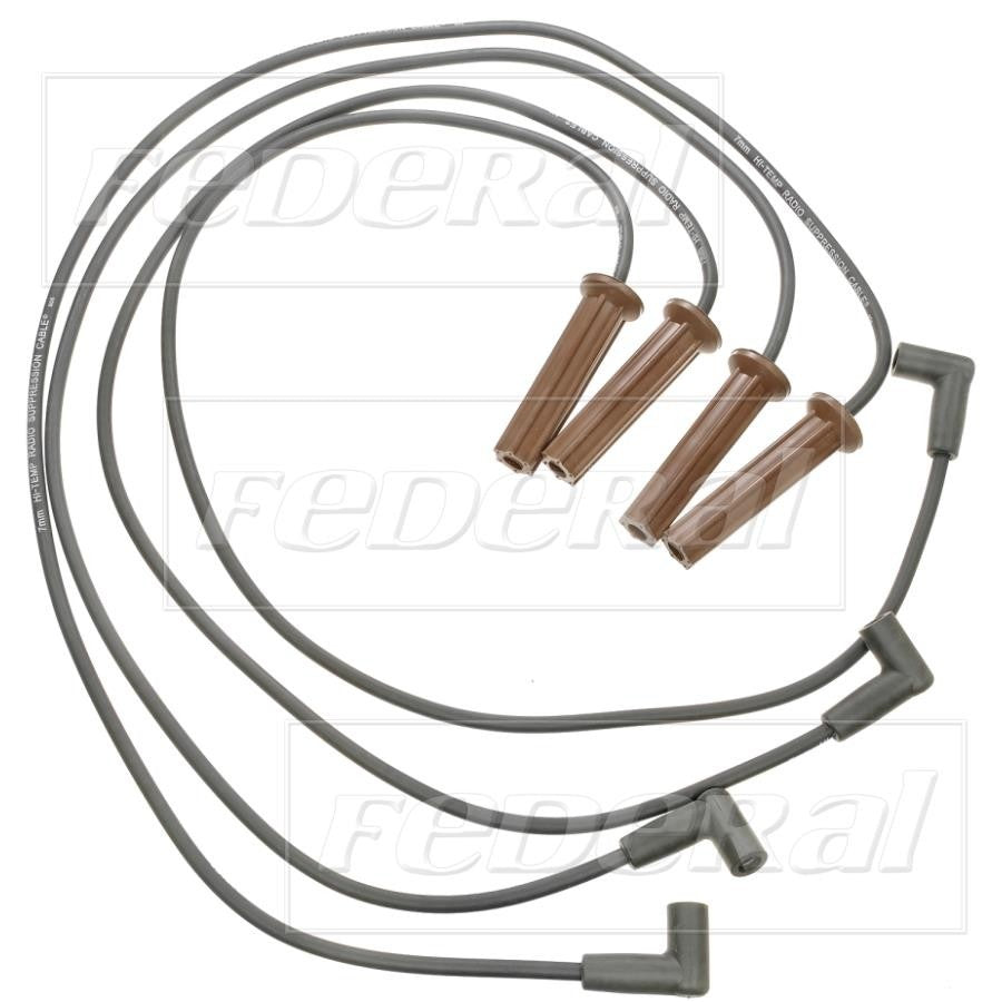 Front View of Spark Plug Wire Set STANDARD 3145