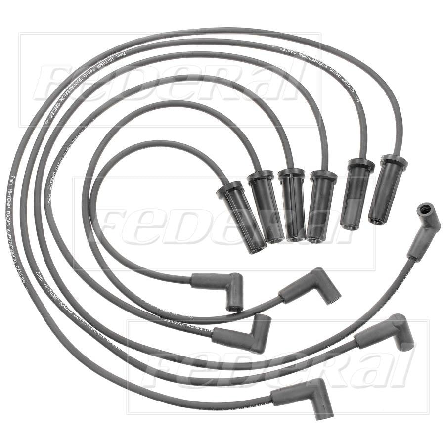 Front View of Spark Plug Wire Set STANDARD 3151