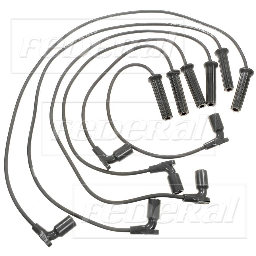 Front View of Spark Plug Wire Set STANDARD 3164