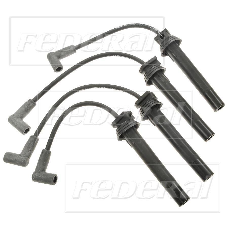 Front View of Spark Plug Wire Set STANDARD 3205