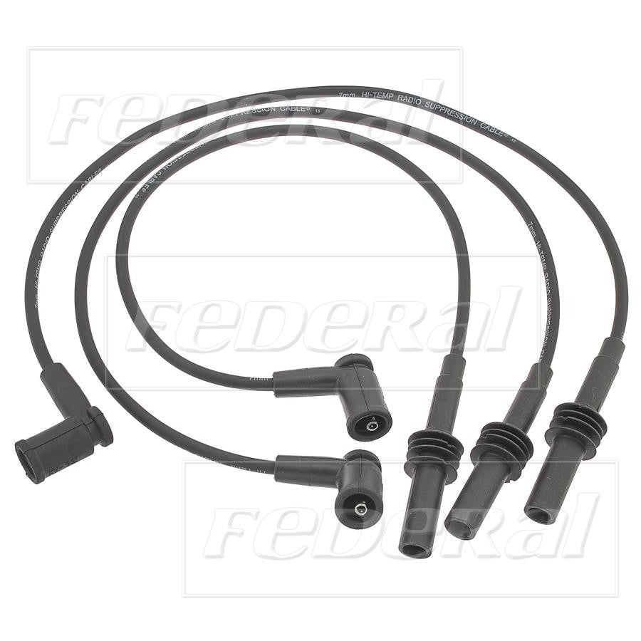 Front View of Spark Plug Wire Set STANDARD 3223