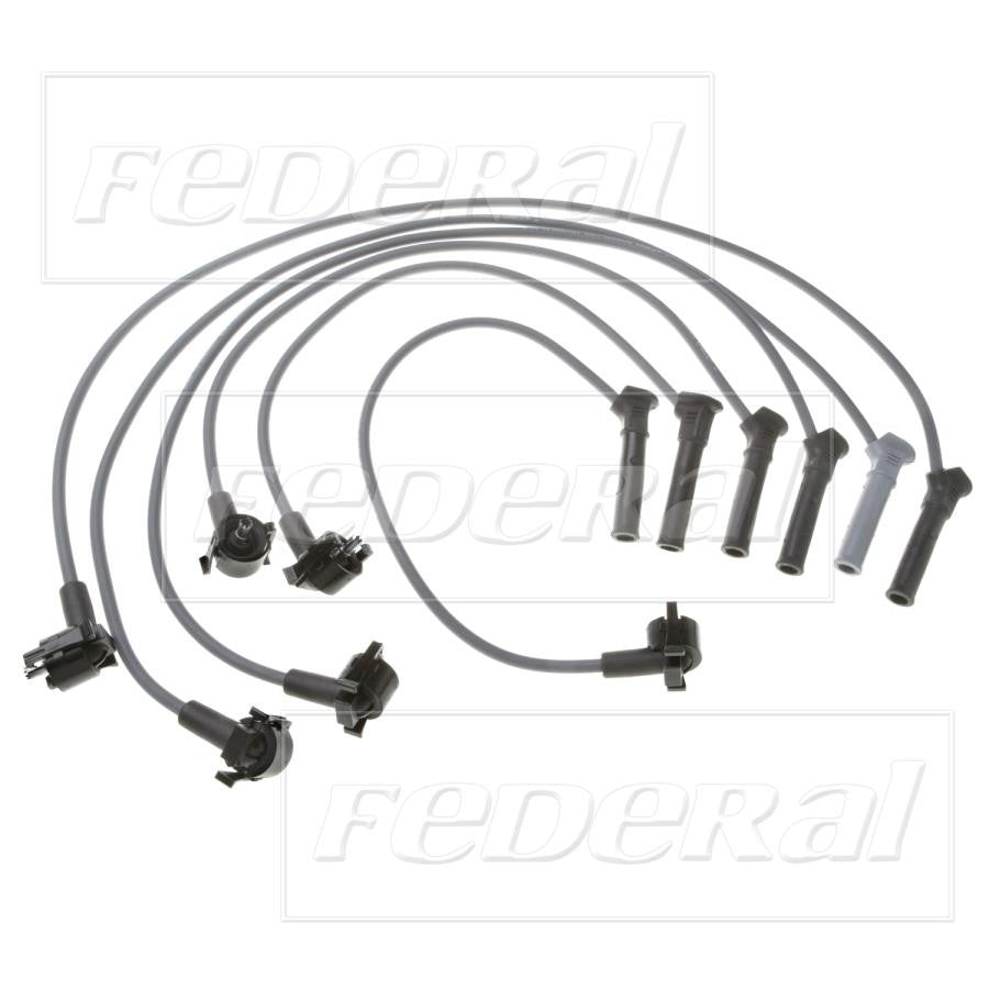 Front View of Spark Plug Wire Set STANDARD 3349